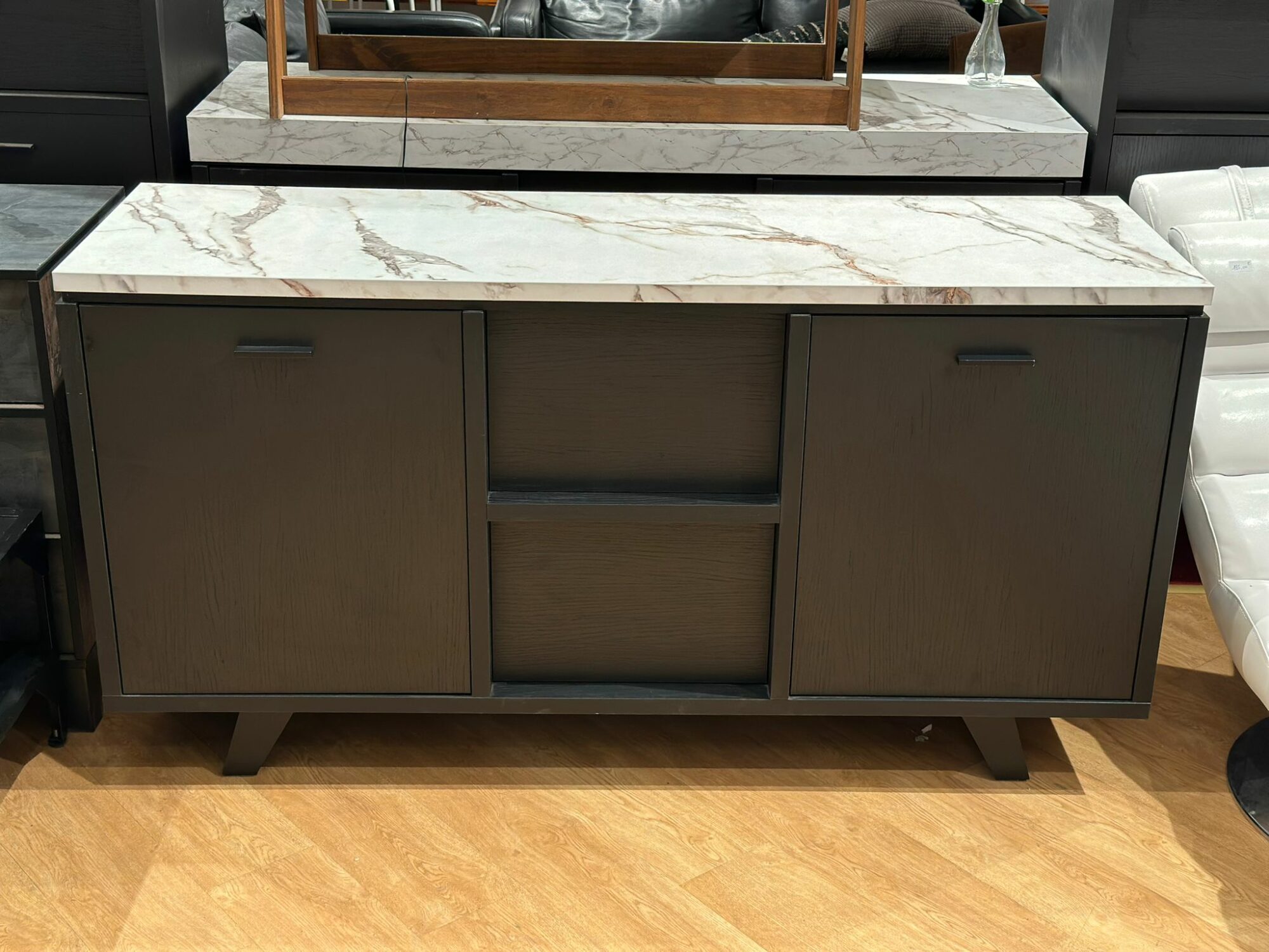 Buffet design effet marbre - TRIESTE (planche fine) - Image 3