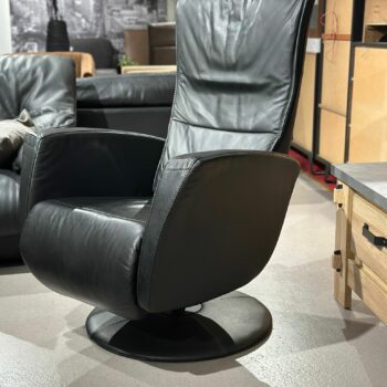 Fauteuil relax en cuir