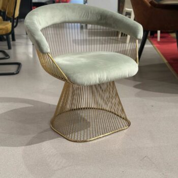 Chaise design en velours - WIRE (59 pièces disponibles)