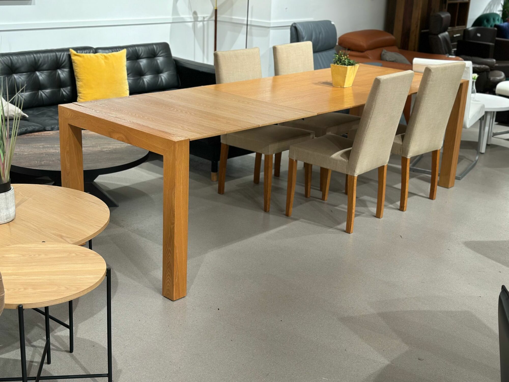 Table à manger en bois extensible - Image 2