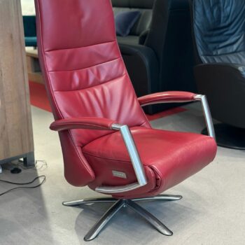 Fauteuil relax en cuir électrique avec batterie