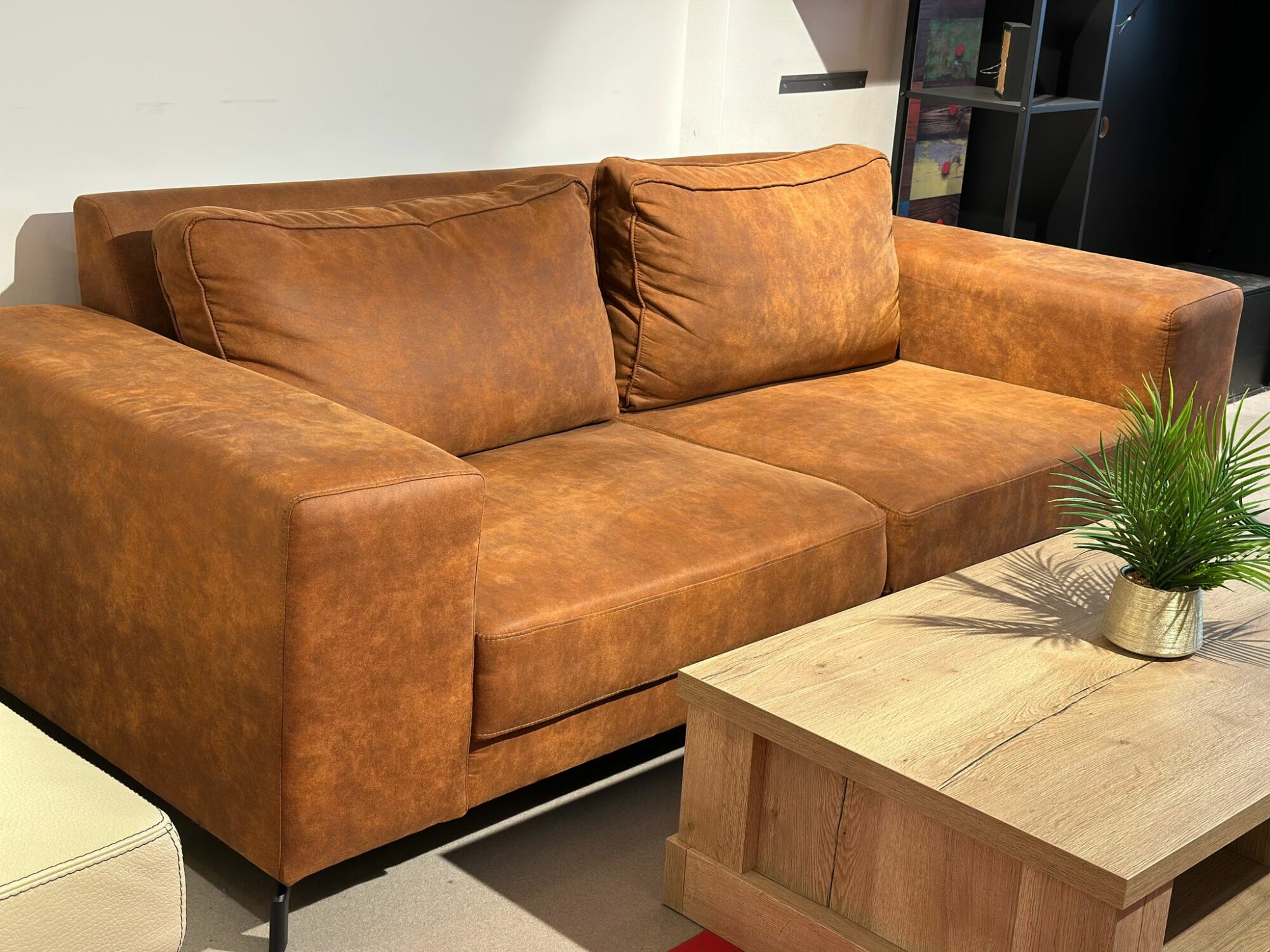 Canapé 3pl cognac - Image 4