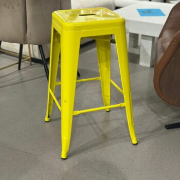 Tabourets de bar métallique Jaune - LIX