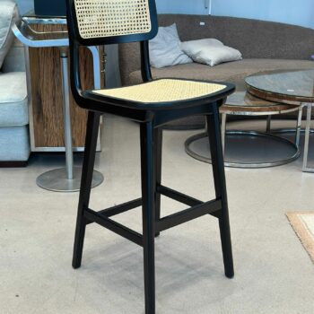Chaise de bar en cannage - Jenny