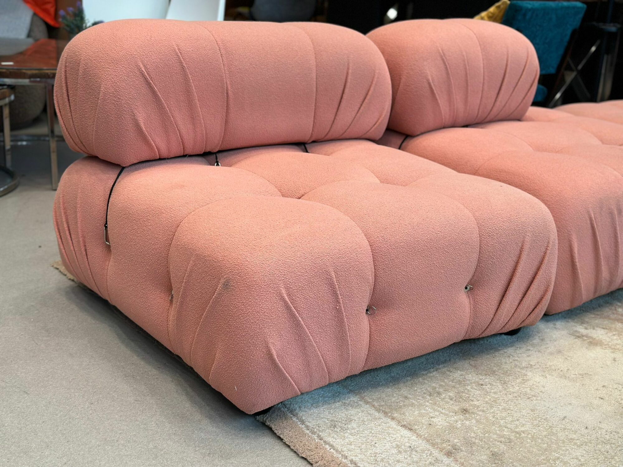 Canapé design modulable 2pl + pouf - Camaleonda - Image 2