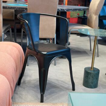 Chaise métallique Noir - LIX