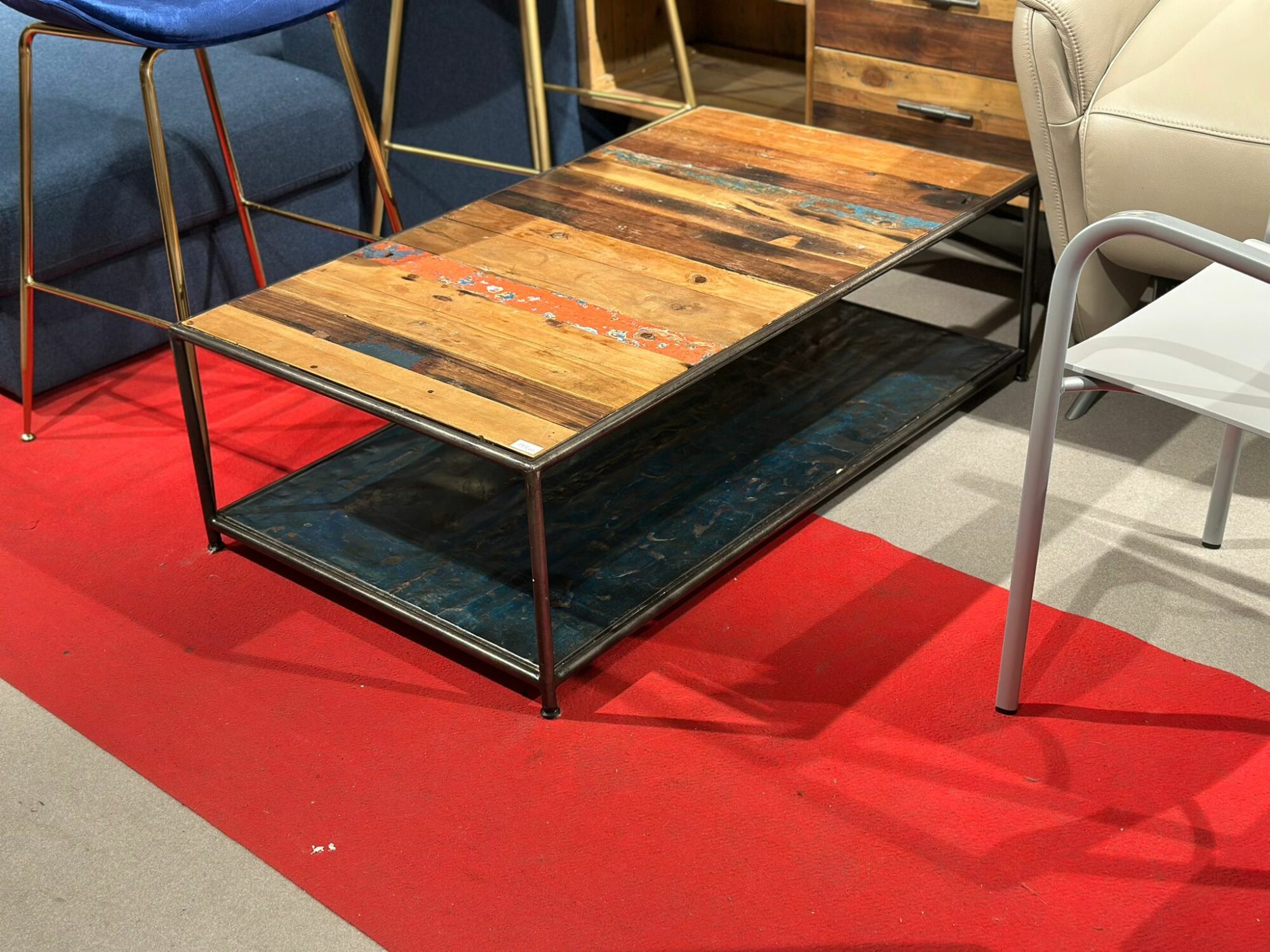 Table de salon style industriel