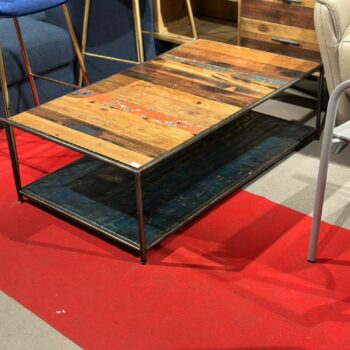 Table de salon style industriel