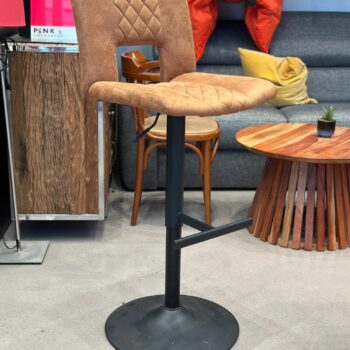 2x Tabourets/chaises de bar reglable en hauteur