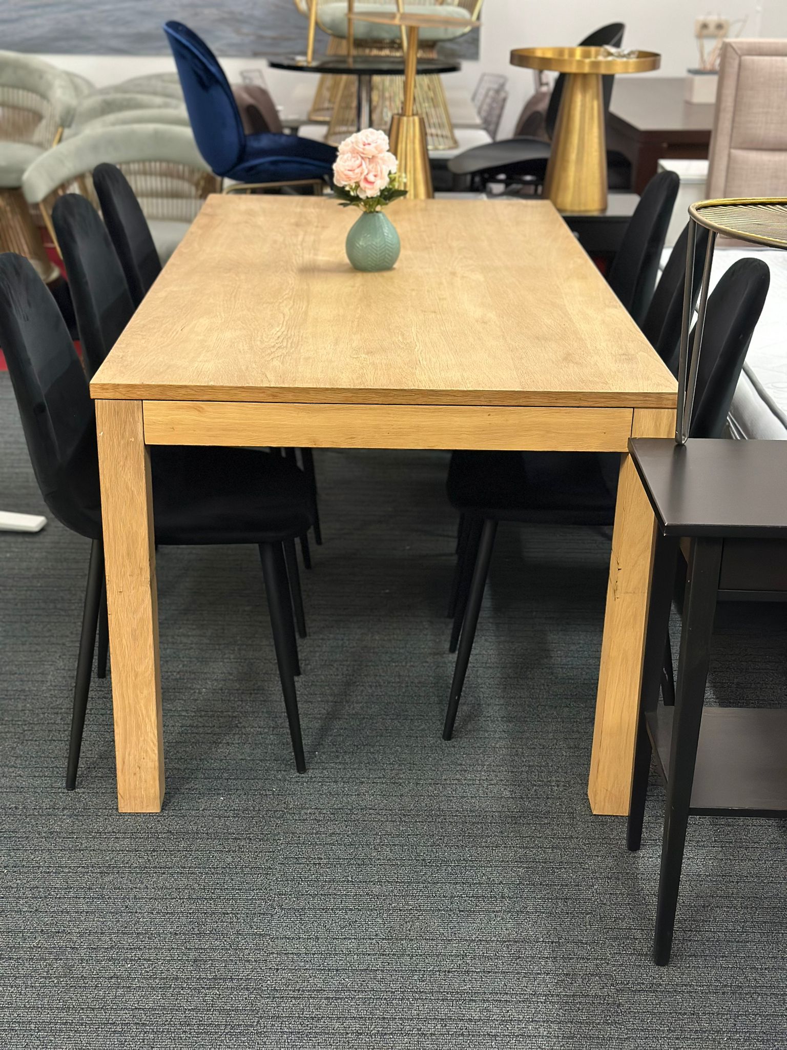 Table à manger en bois massif - Image 3