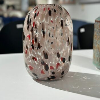 Vase en verre soufflé
