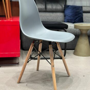 Chaises salle à manger gris foncé