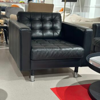 Fauteuil en cuir - LANDSKRONA