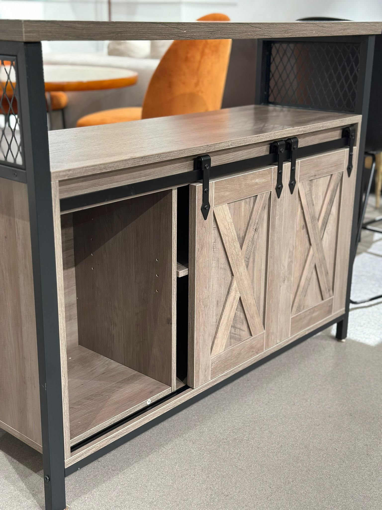 Meuble de rangement porte coulissante / Console d'entrée - Image 3