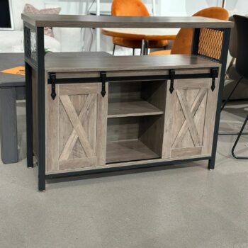 Meuble de rangement porte coulissante / Console d'entrée