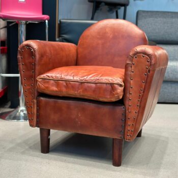 Fauteuil d'appoint en cuir