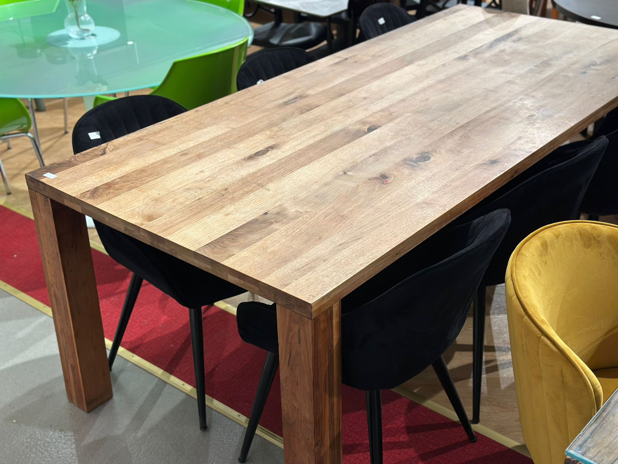 Table à manger en bois massif - Image 4