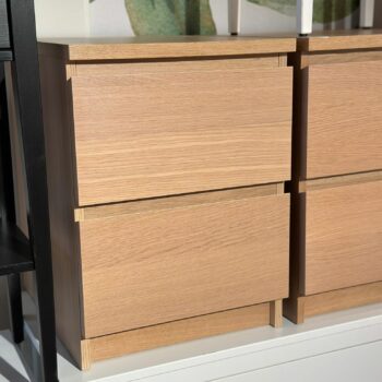 2x Tables de chevet - MALM