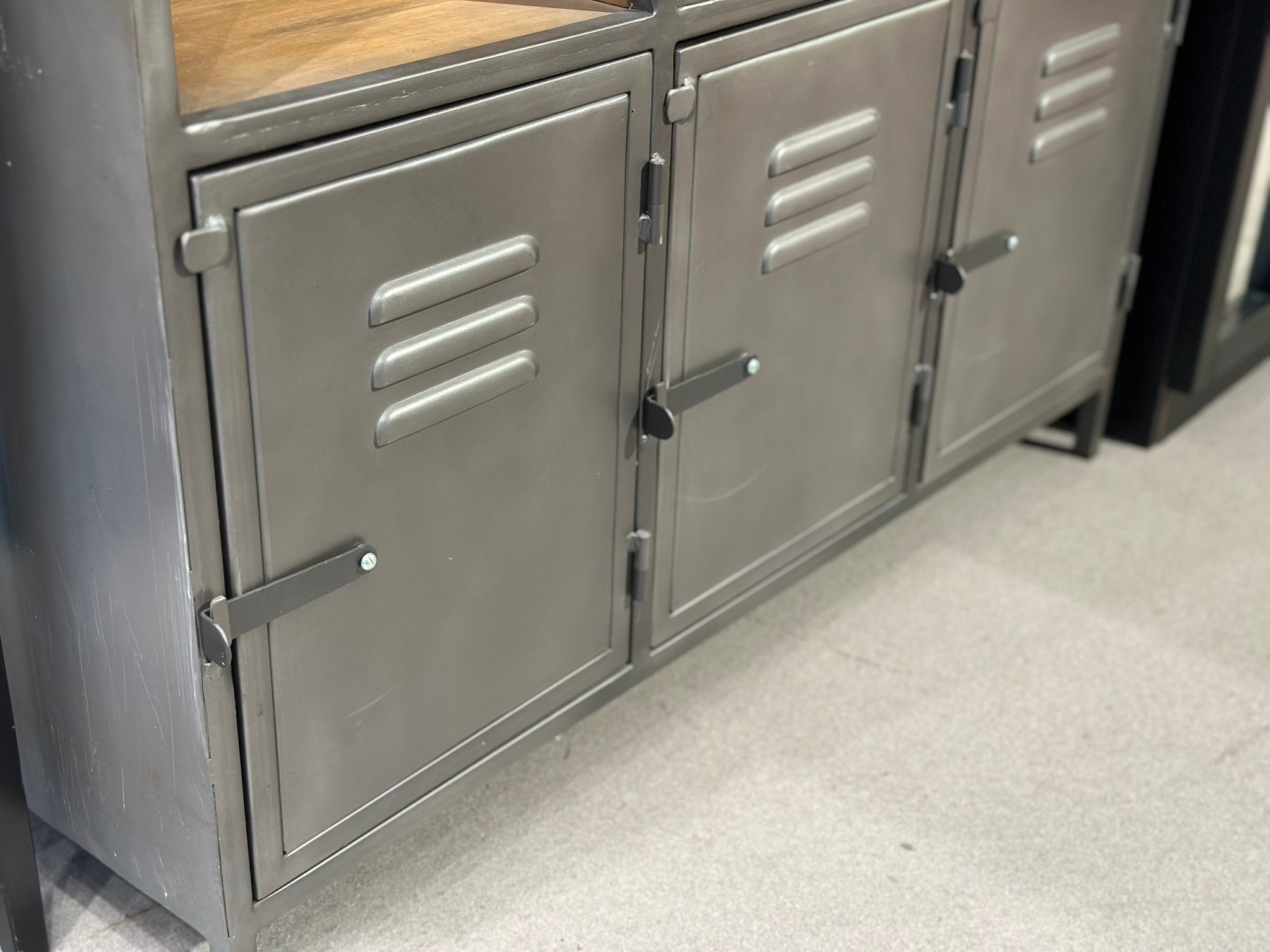 Penderie ouverte / meuble de rangement casier style industriel - LEWIS - Image 2