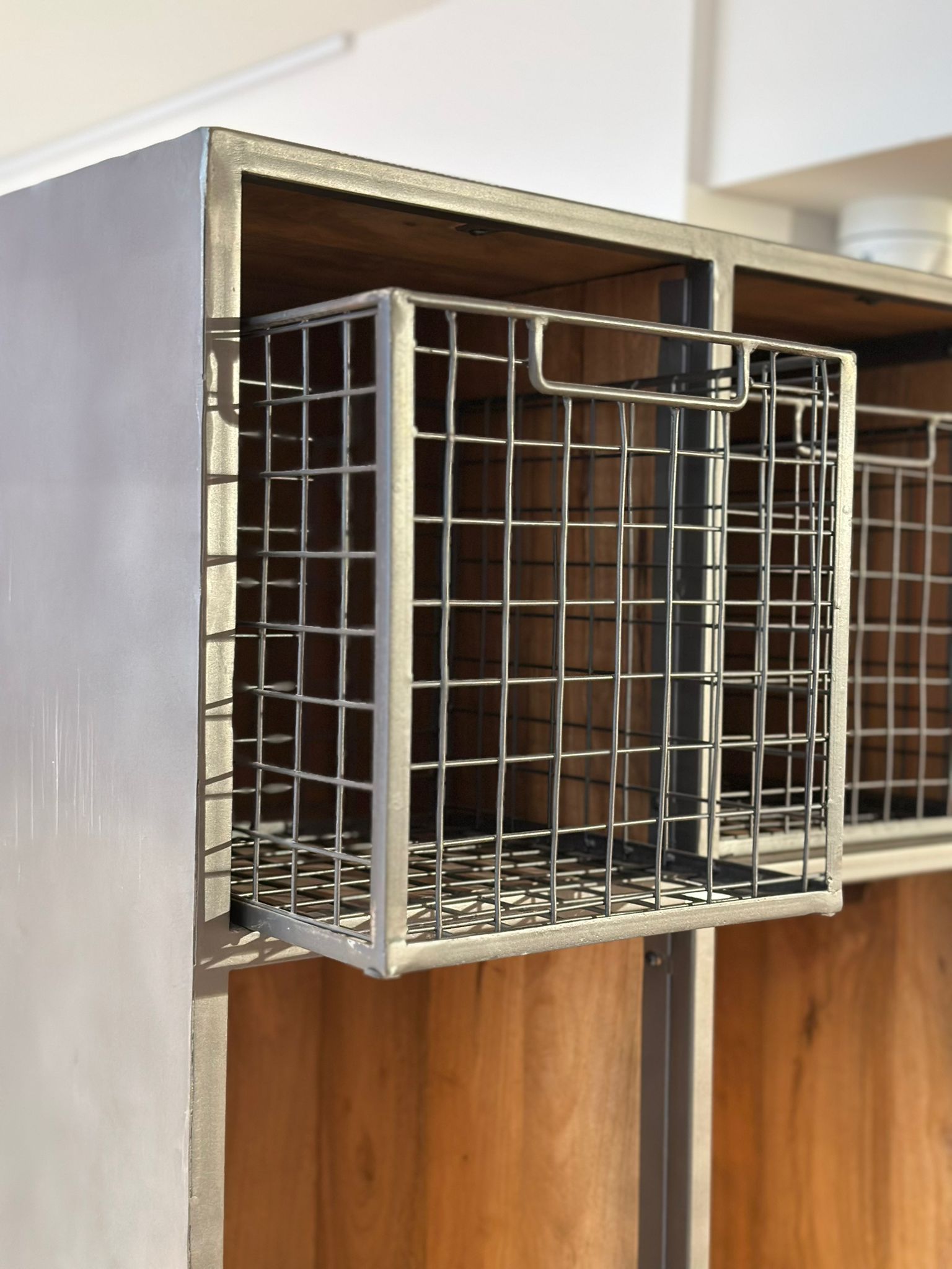 Penderie ouverte / meuble de rangement casier style industriel - LEWIS - Image 3