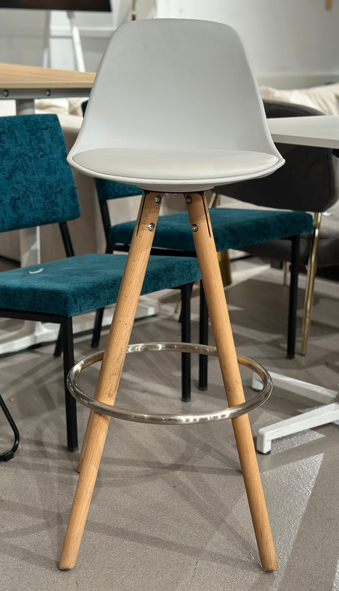 Chaises haute blanche style scandinave - Image 4