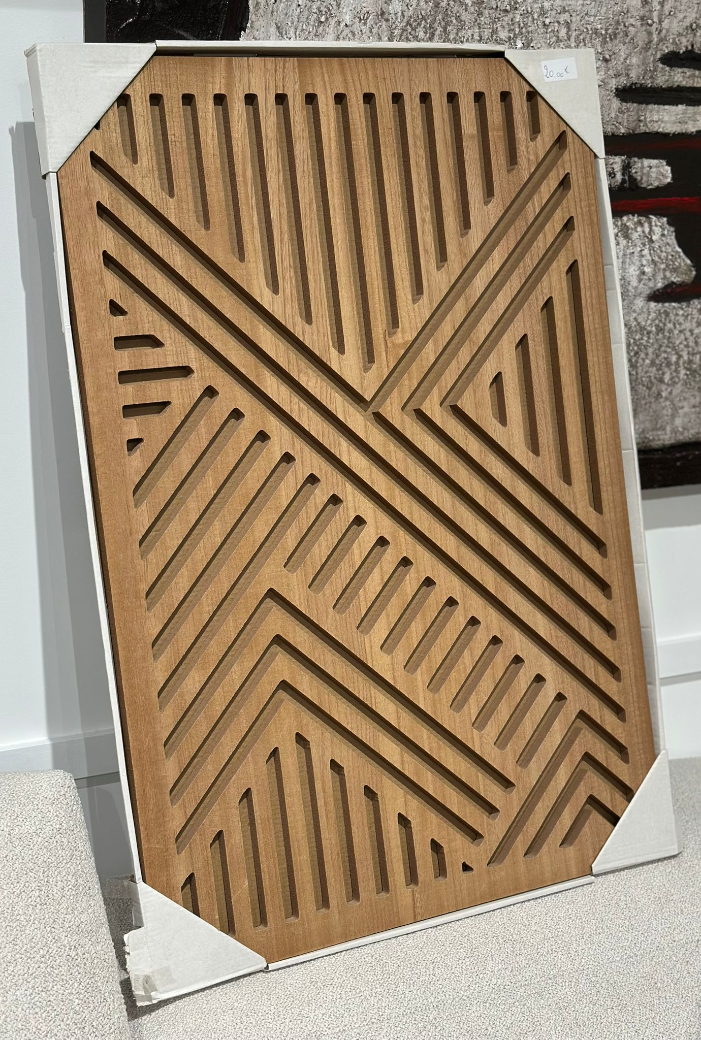 Cadre/tableau en bois décoratif