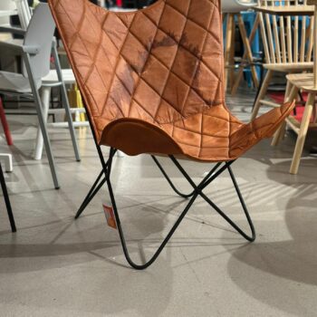 Fauteuil en cuir - FOX DIAMOND