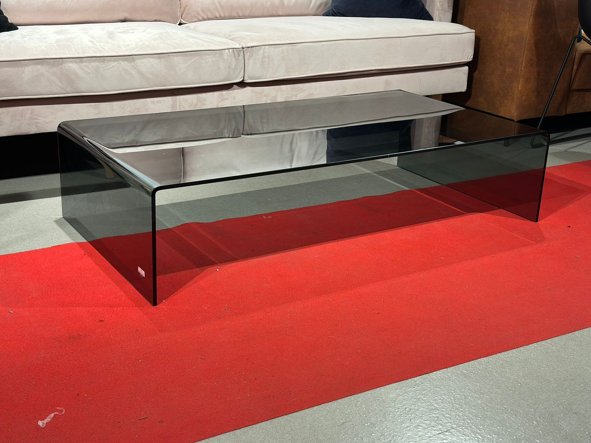 Table basse de salon en verre - NATUZZI