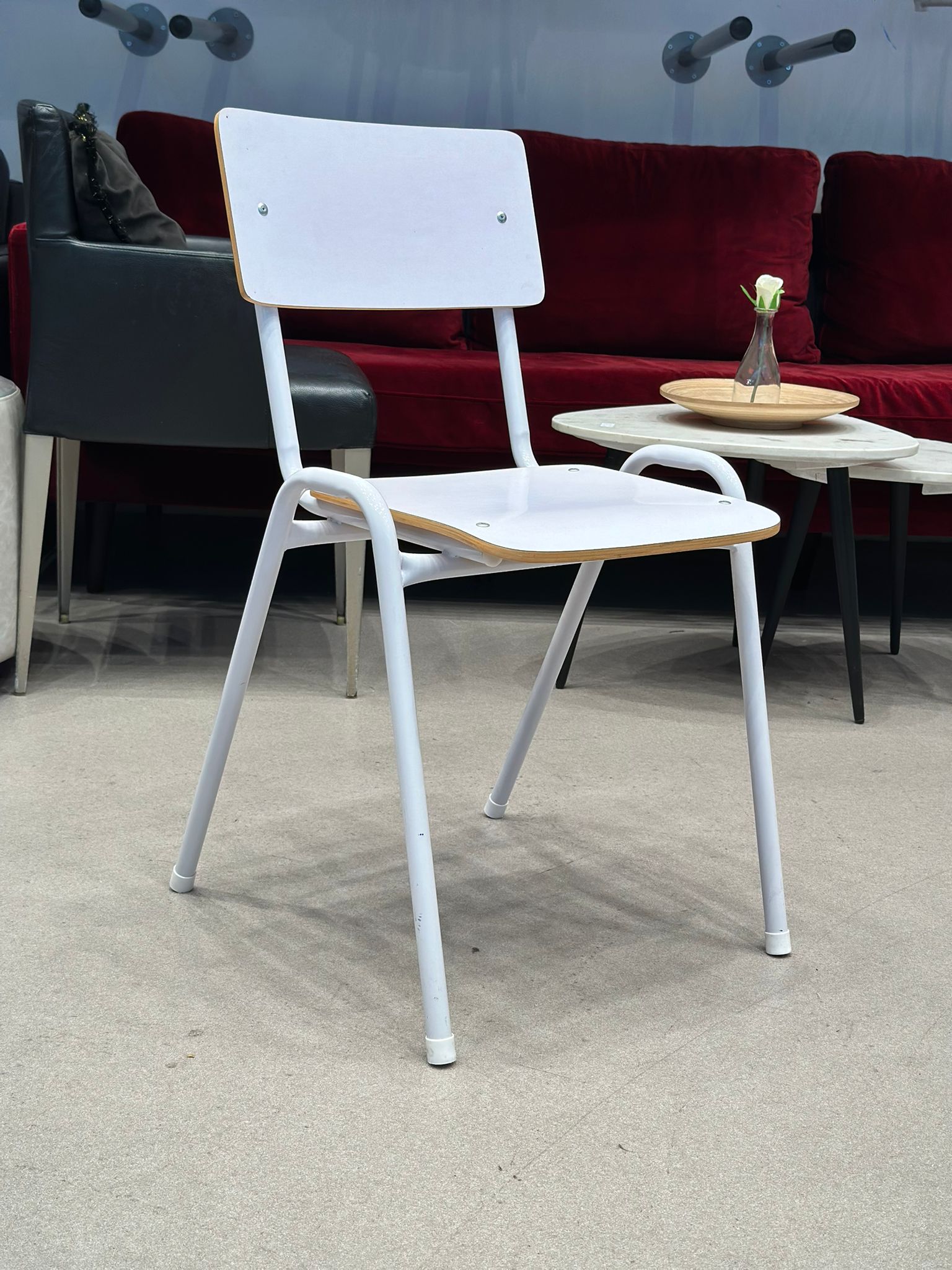 Chaise salle à manger style écolier