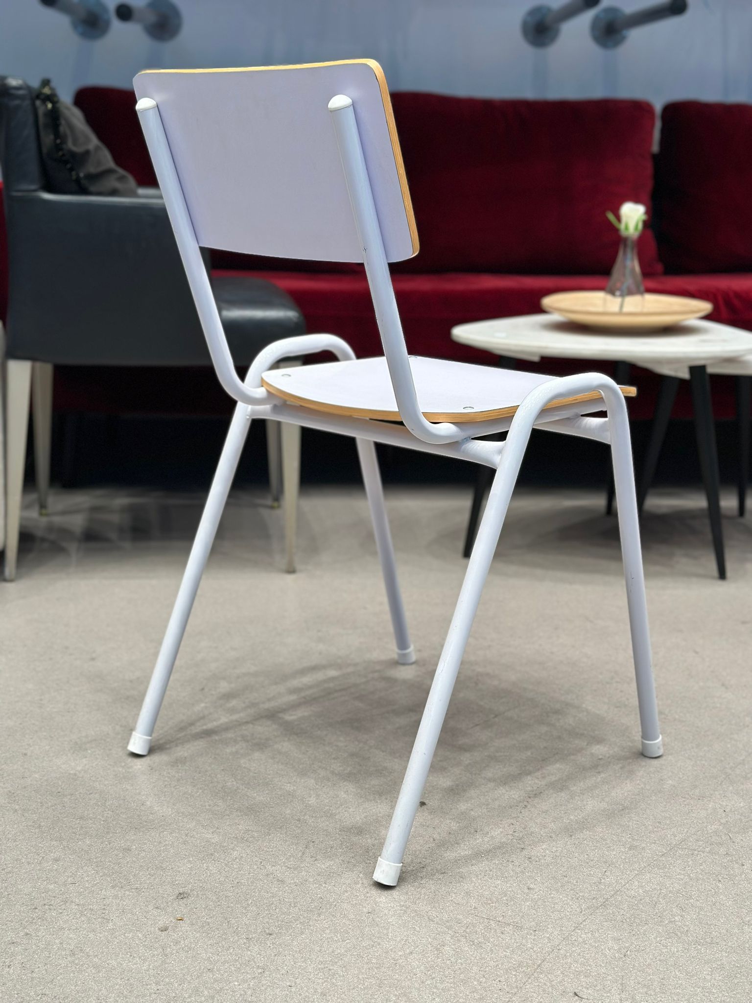 Chaise salle à manger style écolier - Image 2