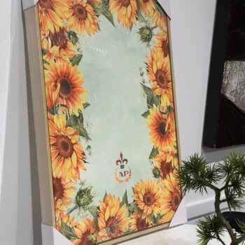 Tableau cadre fleural