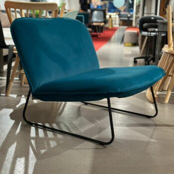 Fauteuil en velours - ICONIC