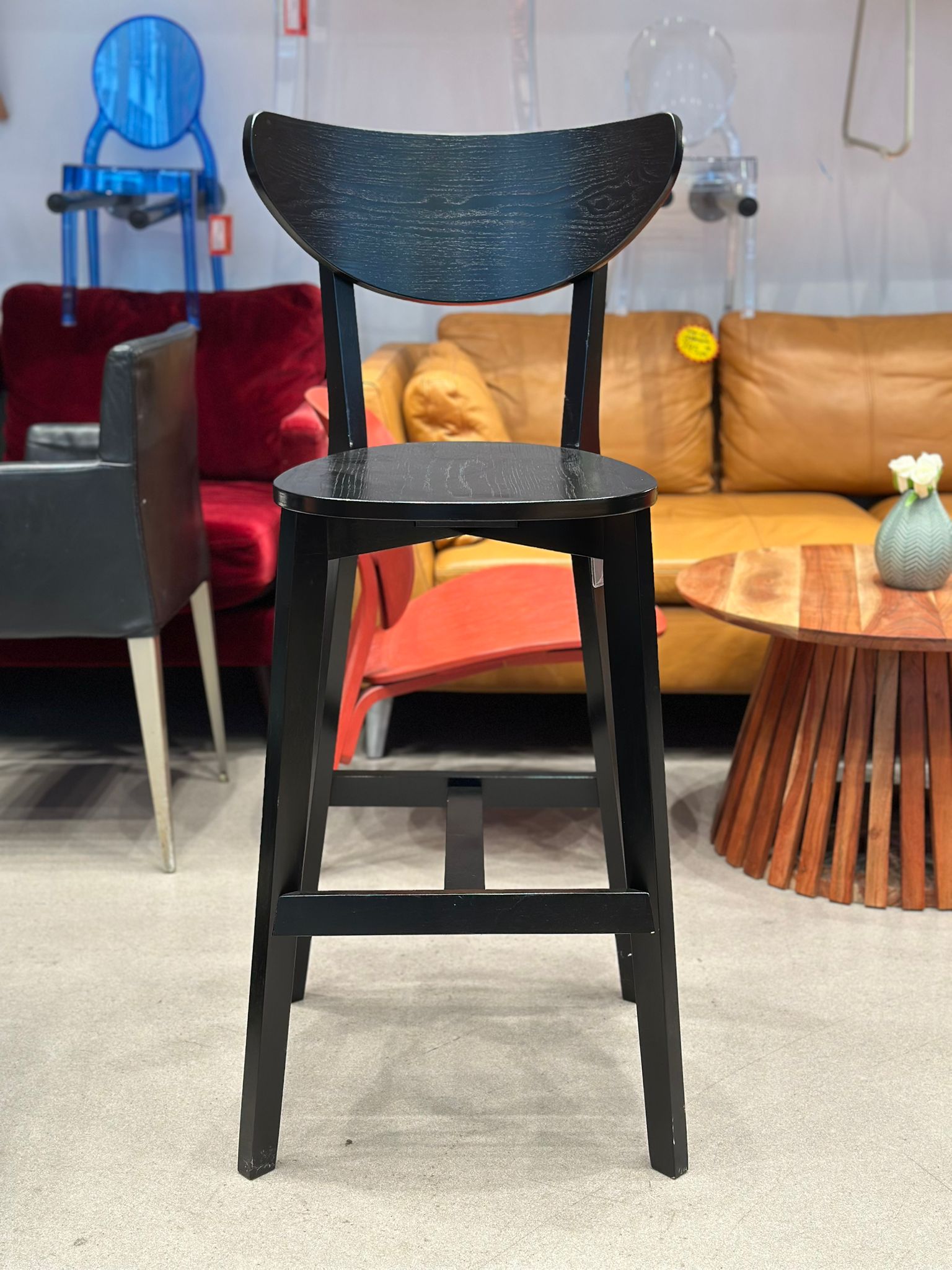 2x Tabourets de bar - LEONARDO - Image 3