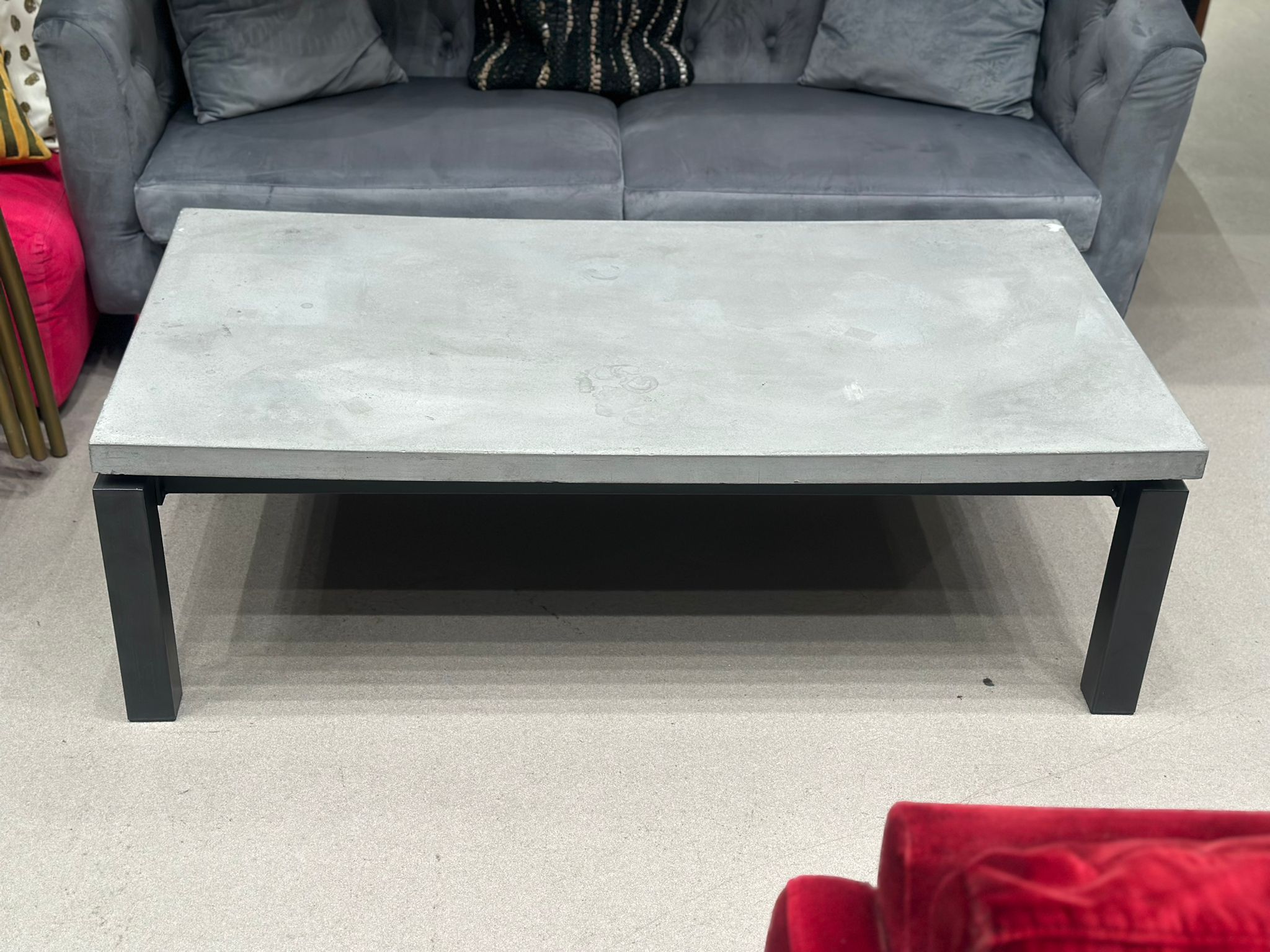 Table basses rectangulaire effet bétonnée - Image 2