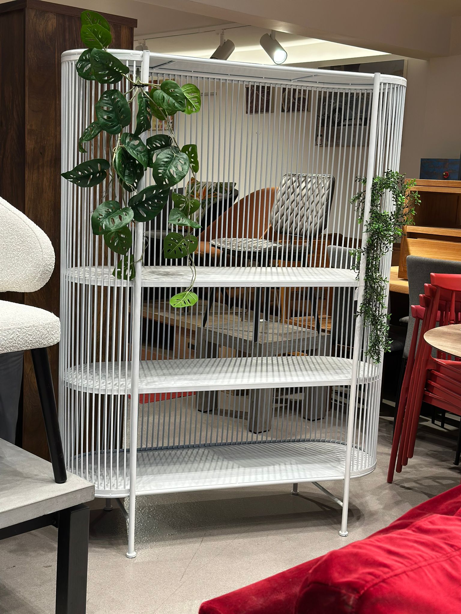 Étagère/Bibliothèque métallique ouverte