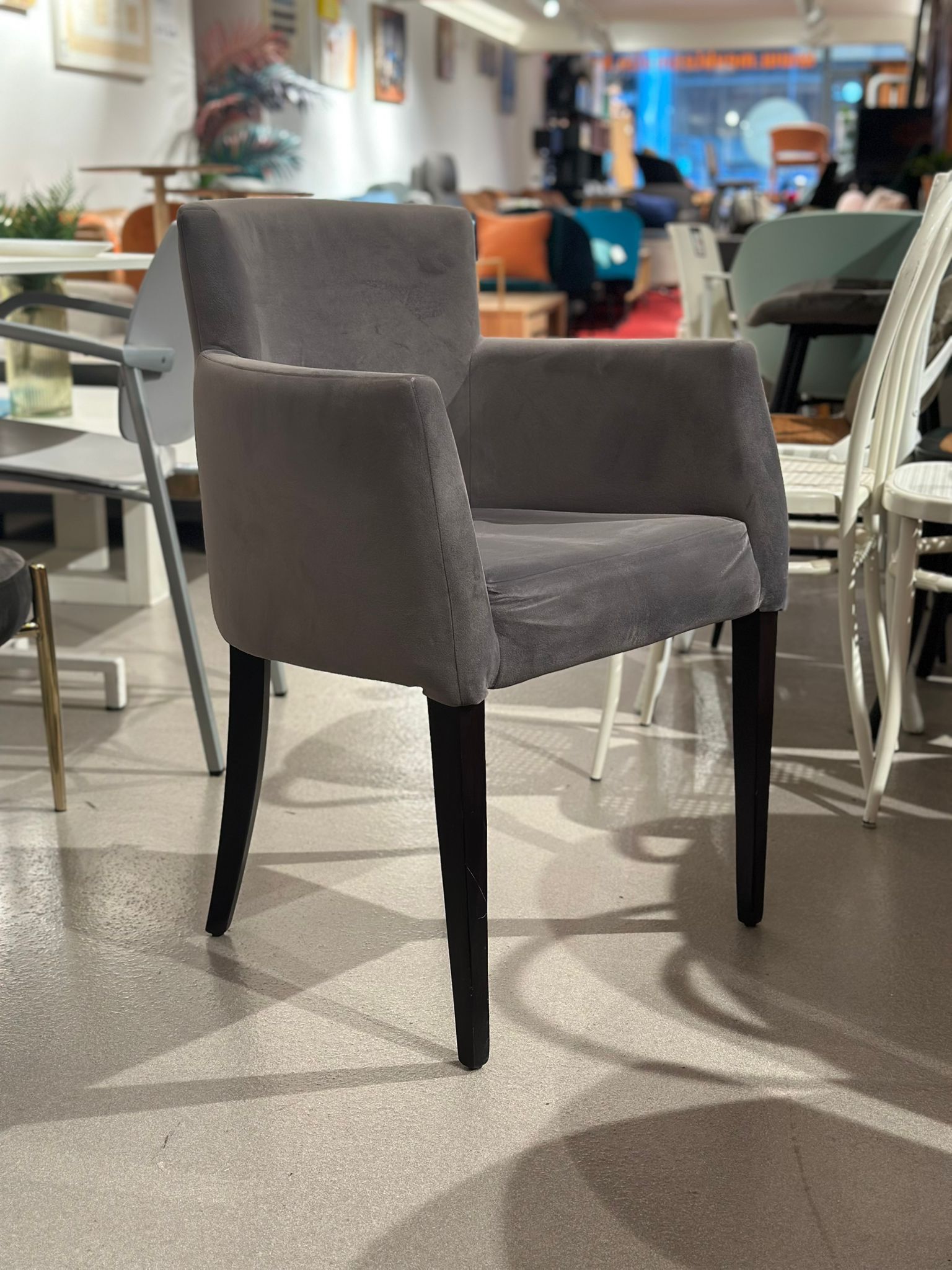 Chaises/Fauteuil salle à manger en velours (16 pièces disponibles)