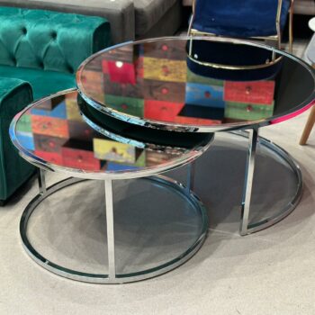 Table de salon gigognes