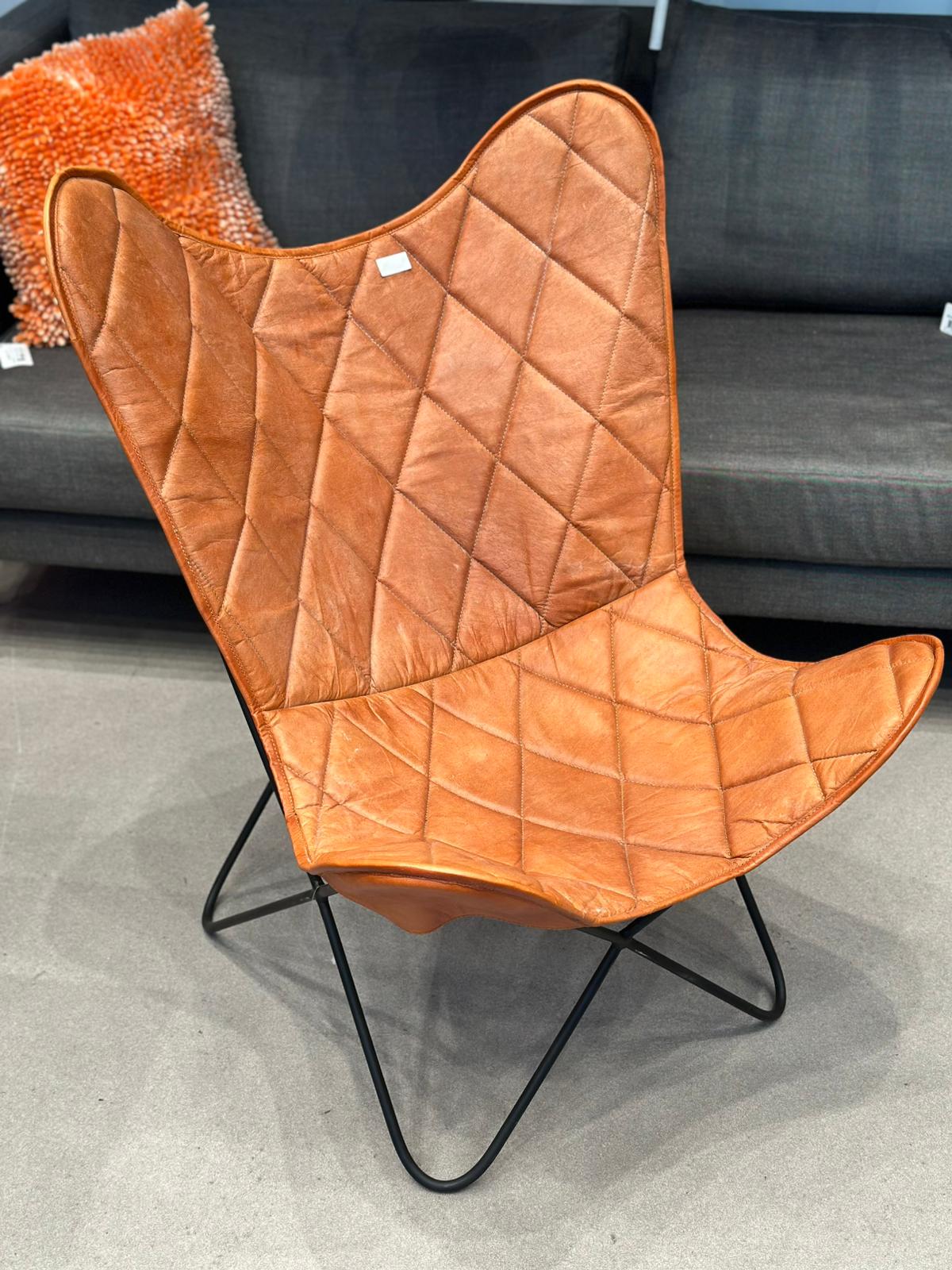 Fauteuil en cuir - FOX DIAMOND - Image 2