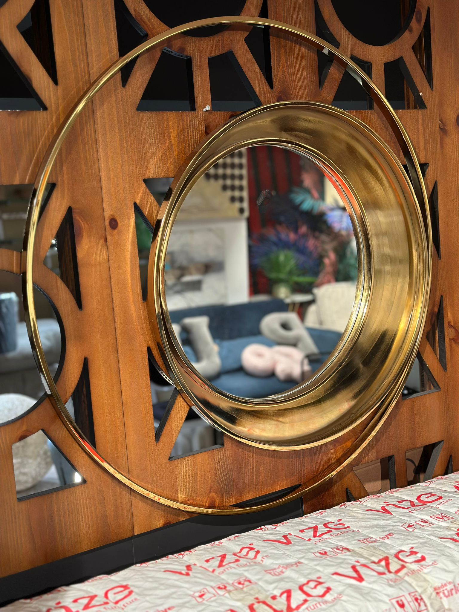 Miroir rond design style UYSELA