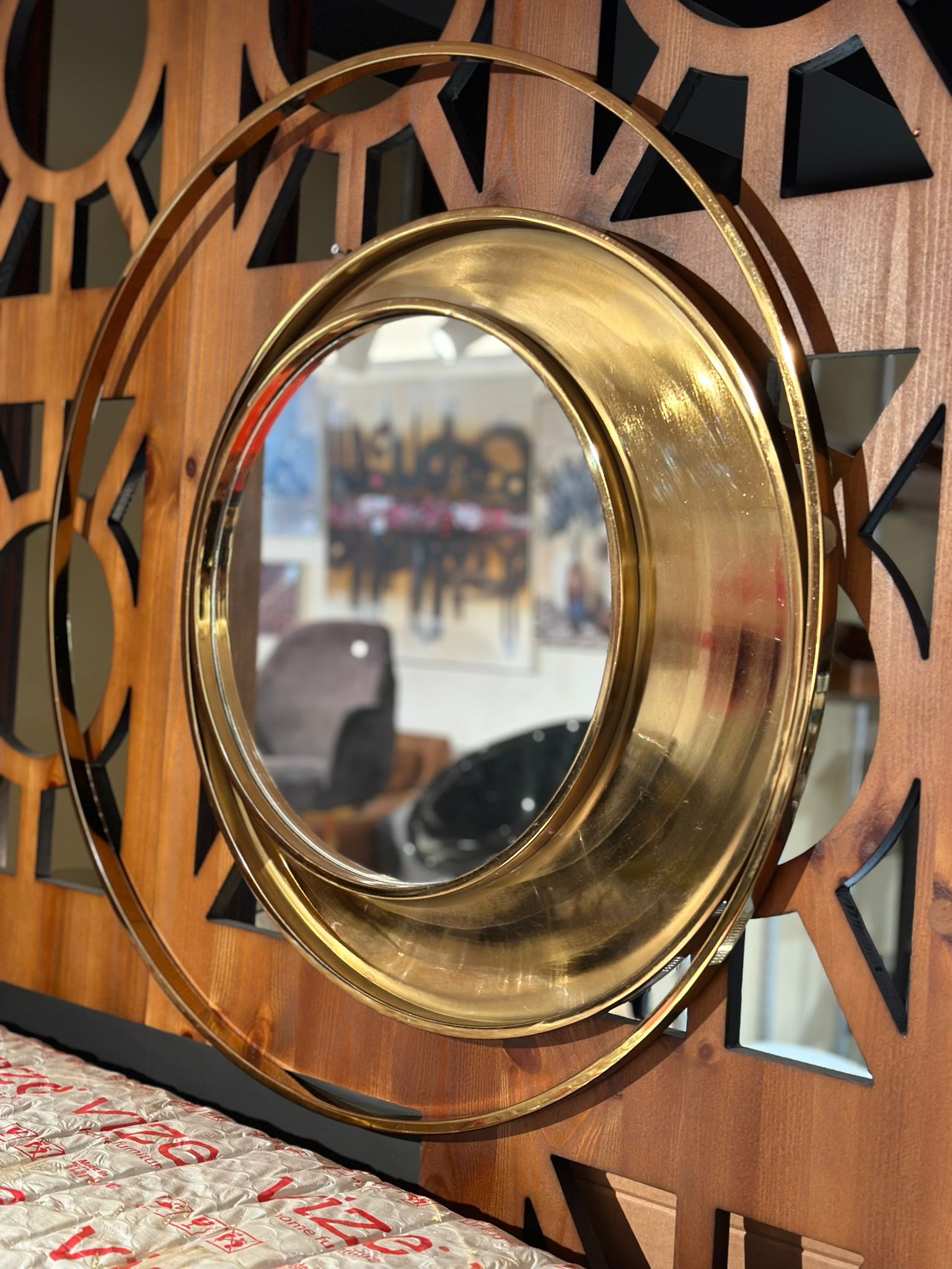 Miroir rond design style UYSELA - Image 2