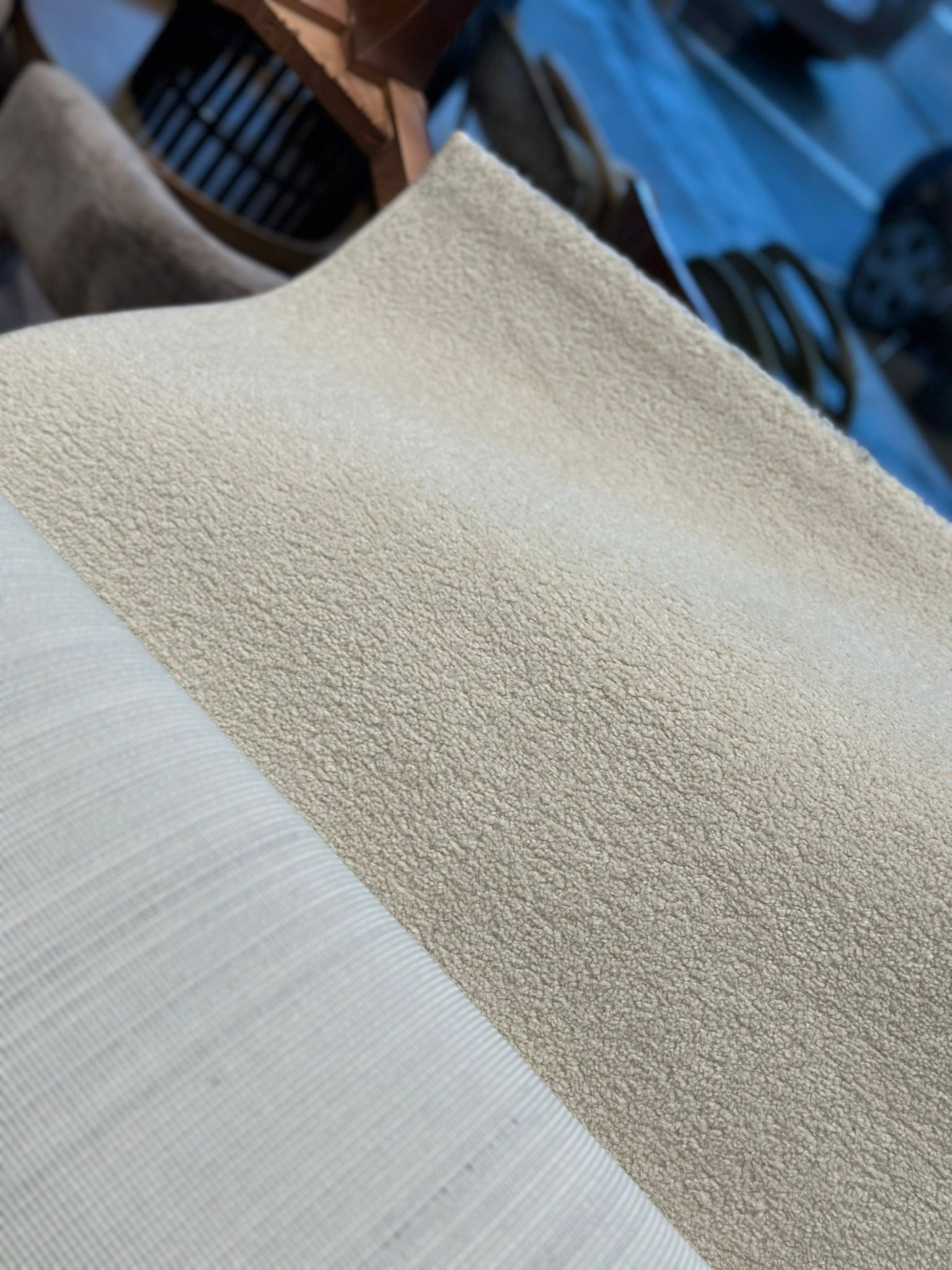 Tapis blanc/crème 200x290cm