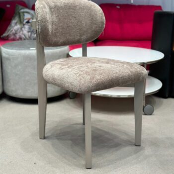 Chaise design moderne en velours