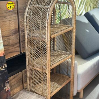 Étagère/Bibliothèque en rotin