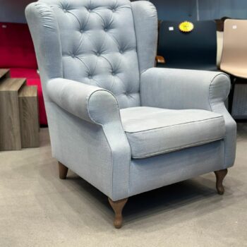 Fauteuil capitonnée style bergère - Passe Partout