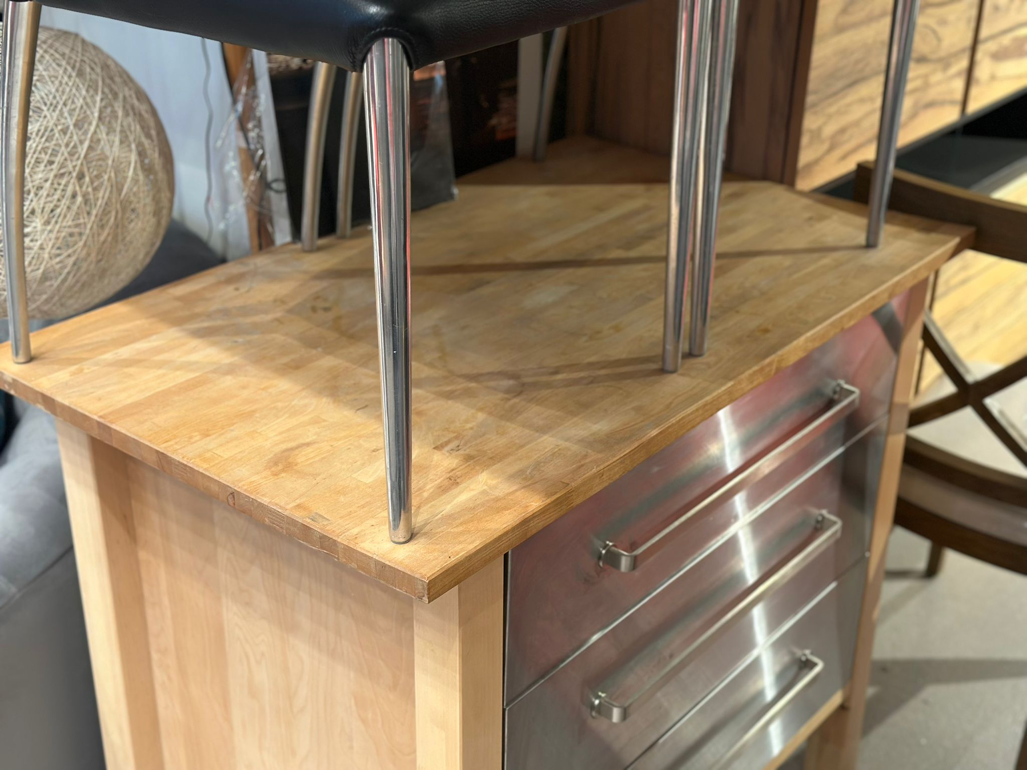 Meuble de cuisine avec tiroirs inox IKEA - VARDE - Image 3