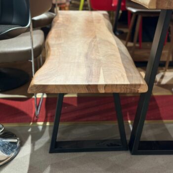Banc en bois d'acacia massif - ALIA