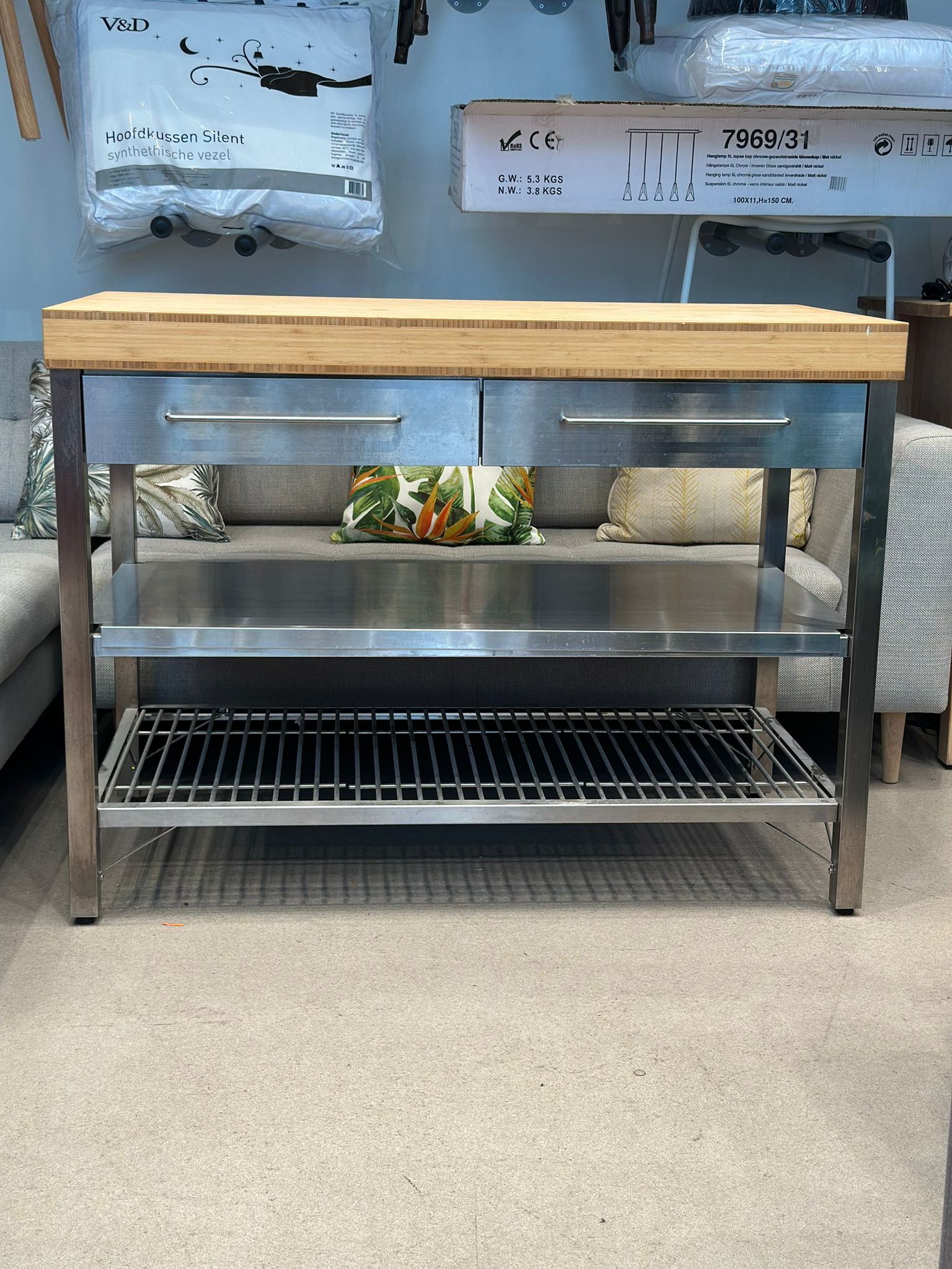 Meuble de cuisine avec tiroirs inox - RIMFORSA - Image 2
