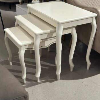 Set de 3 tables de salon gigognes