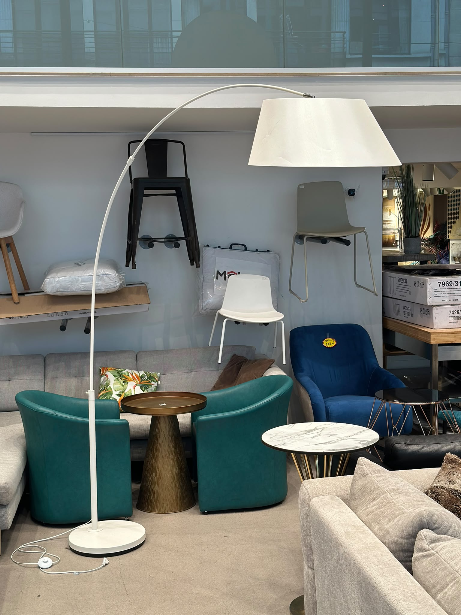 Lampadaire ARC - ZUIVER