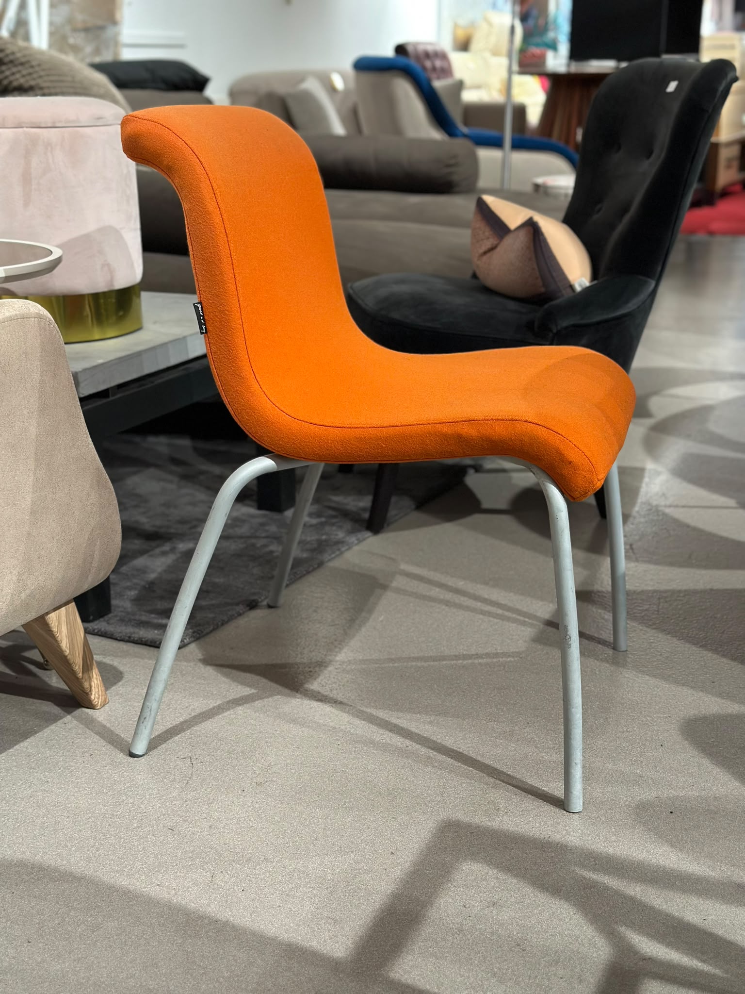 Chaise design orange Flag - Lensvelt (3 pièces disponibles) - Image 3